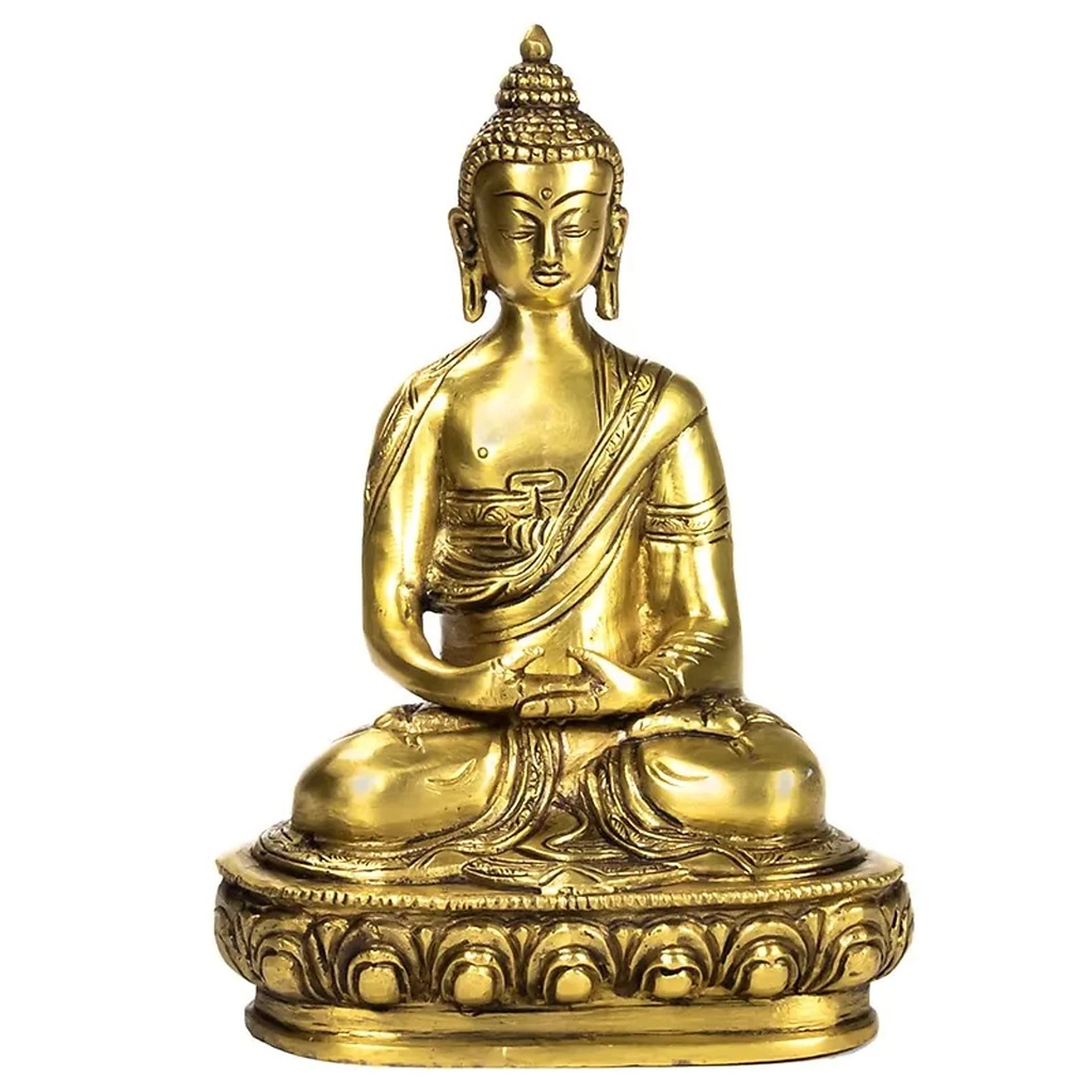 Bouddha Amithaba statue monochrome | 1620 g; 20 cm