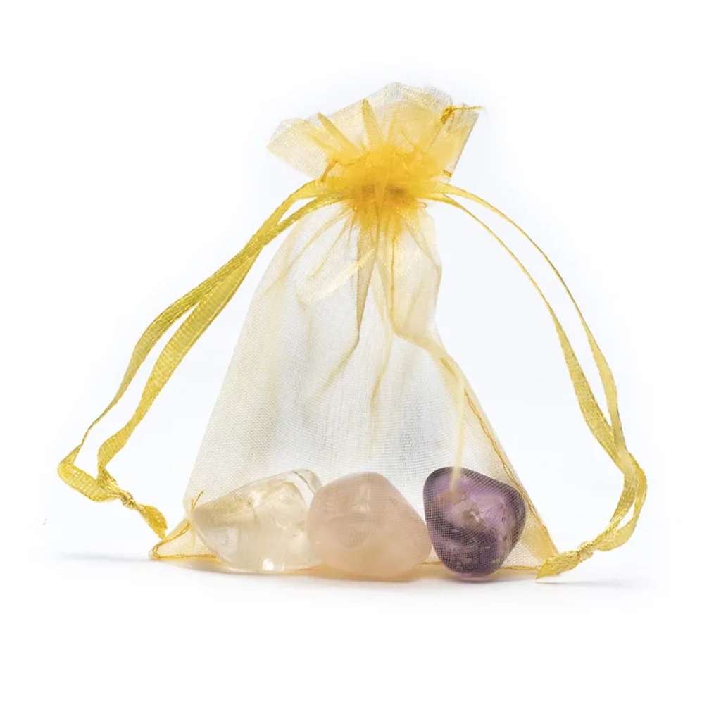 Pierres Dures Triangle d'Or en sachet | ±3-4 cm