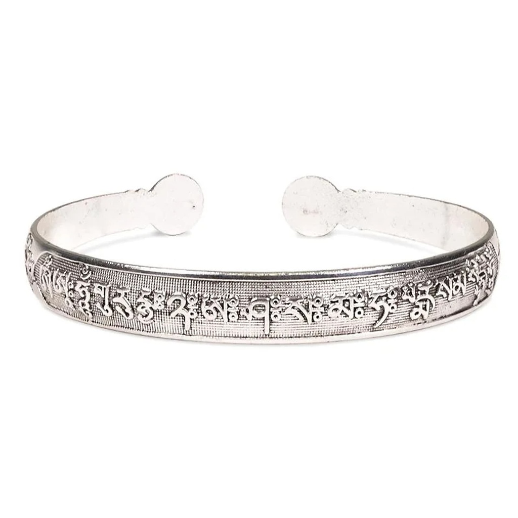 Bracelet Miao avec Mantra OMPMH | 1 cm