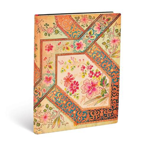 Carnets Flexis à couverture souple - Filigrane Floral Ivoire - Ultra - Ligné