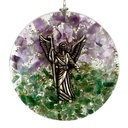 Orgonite Pendentif Archange Raphaël | 4 cm