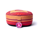 Coussin de méditation rose/rouge | 33x17 cm