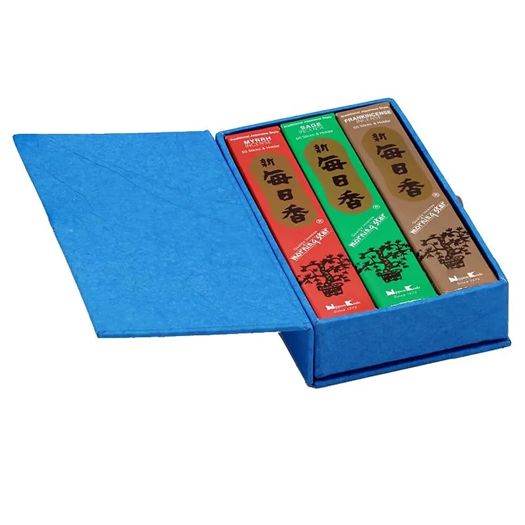 Coffret cadeau Morningstar Sauge Myrrhe Frankincense | 20 g