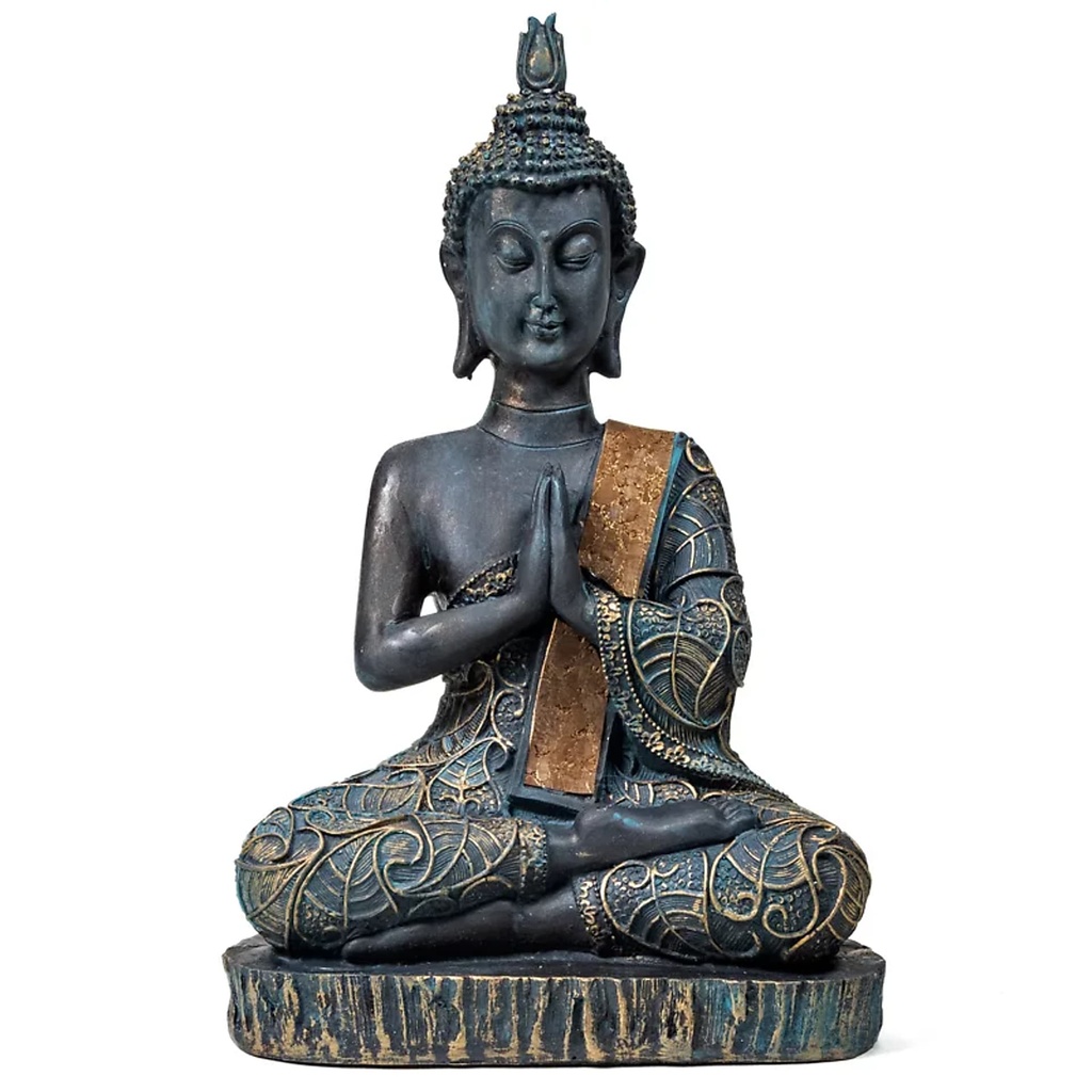 Bouddha namasté Thailande | 416 g; 14x7.5x22 cm