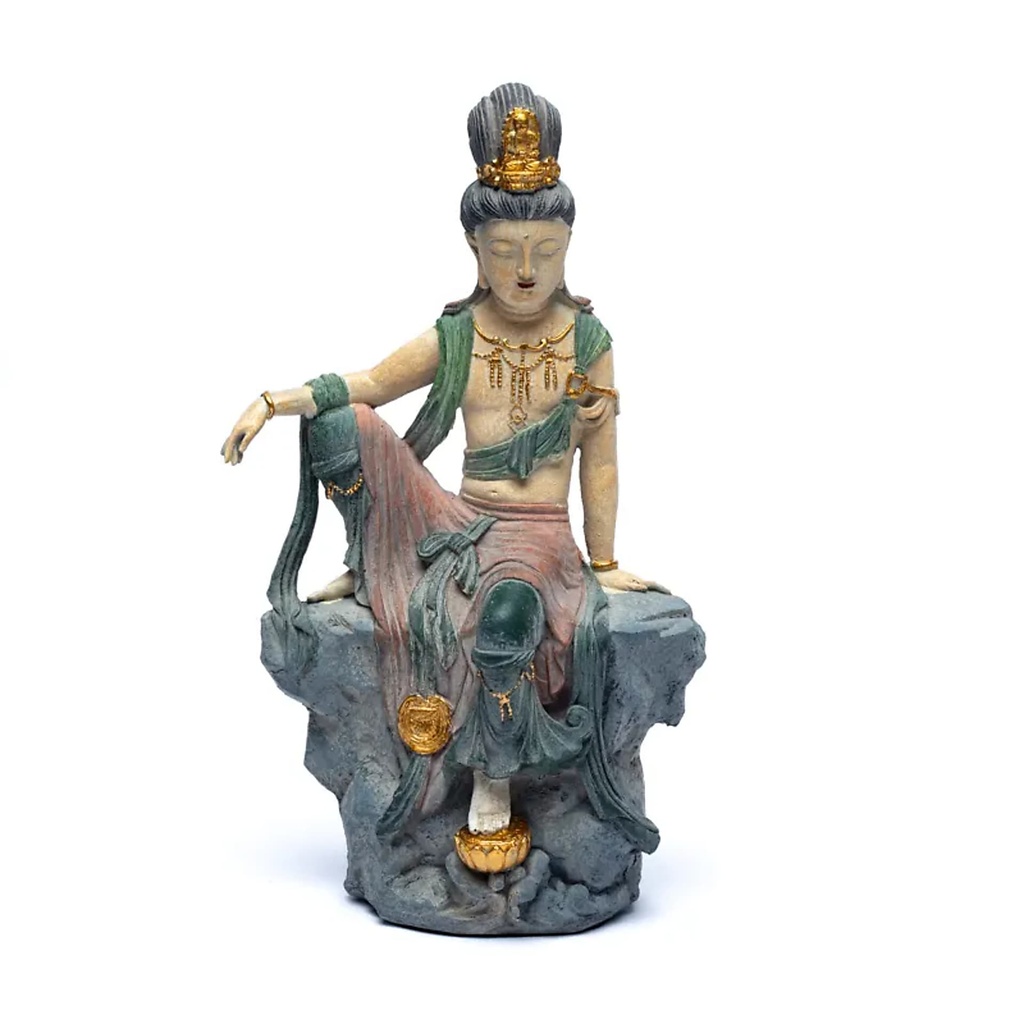 Guanyin Bouddha compassion Chine | 1290 g; 24x14x40 cm
