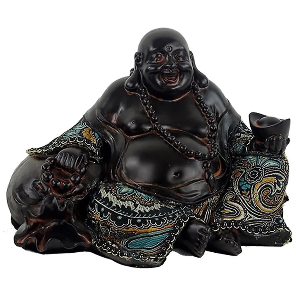 Bouddha bonheur et prospérité Chine | 512 g; 20x12x13 cm