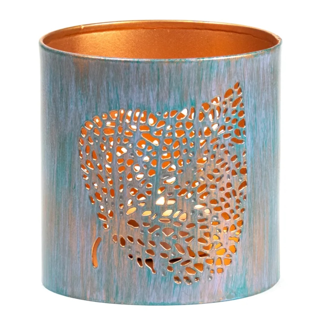 Eclairage dámbiance équitable feuille de Bodhi -- 10x9,5cm