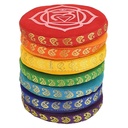 Coussins pour bols chantants SET 7 chakra | 9.5 cm