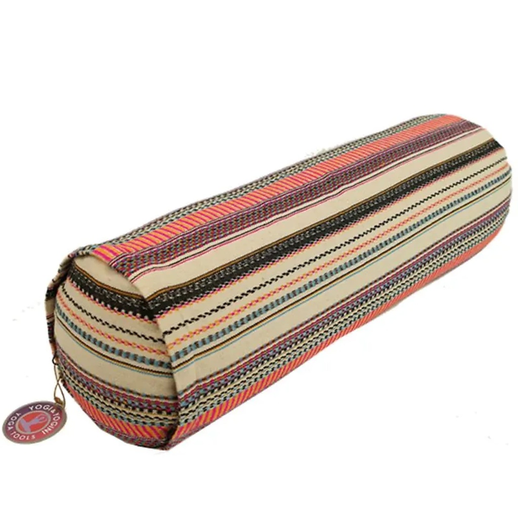 Coussin cylindrique Yoga bohémien | 60x16 cm; ±2300 g
