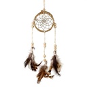 Capteur de rêves en chanvre naturel XS | 5.5x20 cm