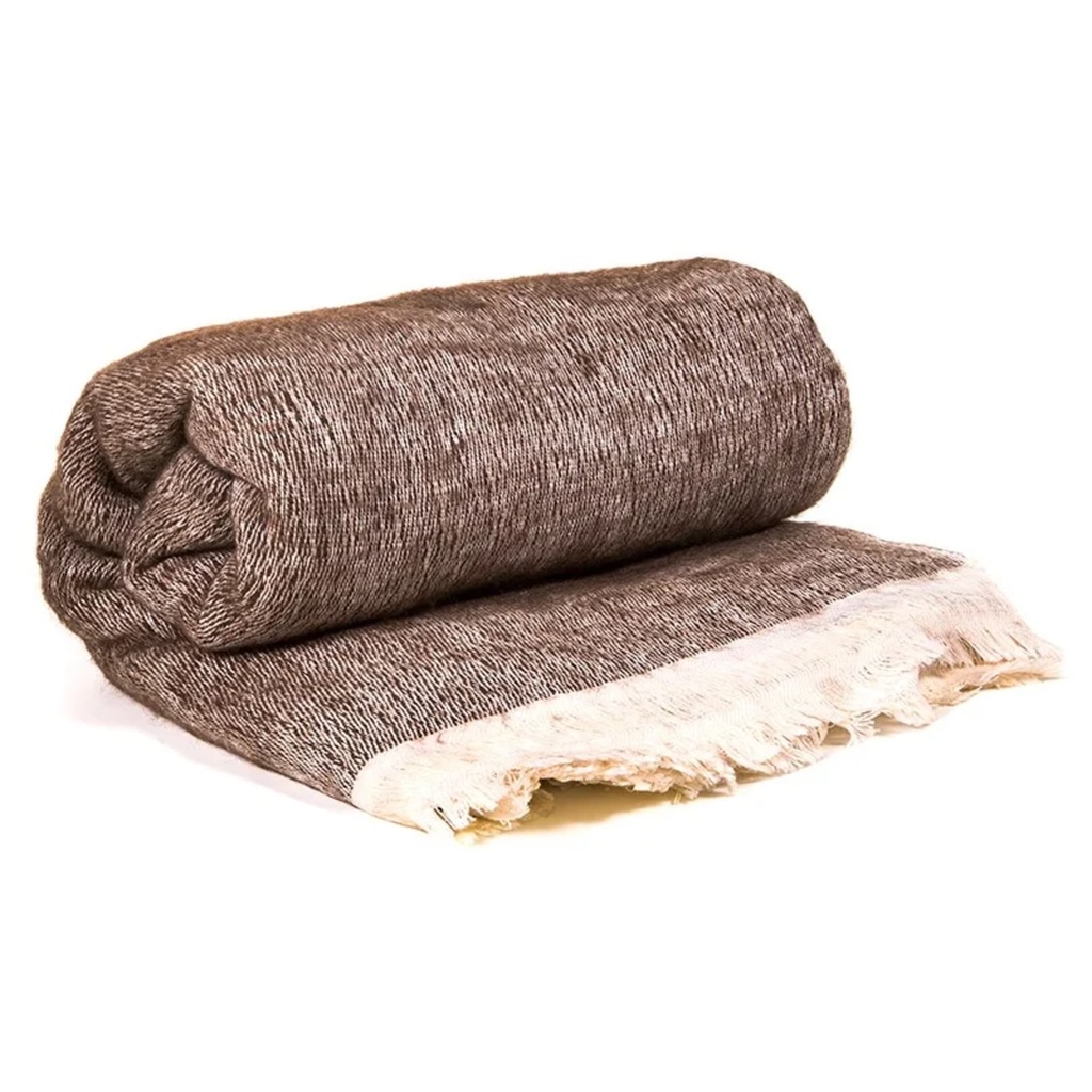 Châle en laine de yak -- 475 g; 240x105 cm
