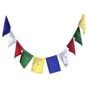 Drapeaux de prière tibet Les quatre amis | 20x15.5 cm