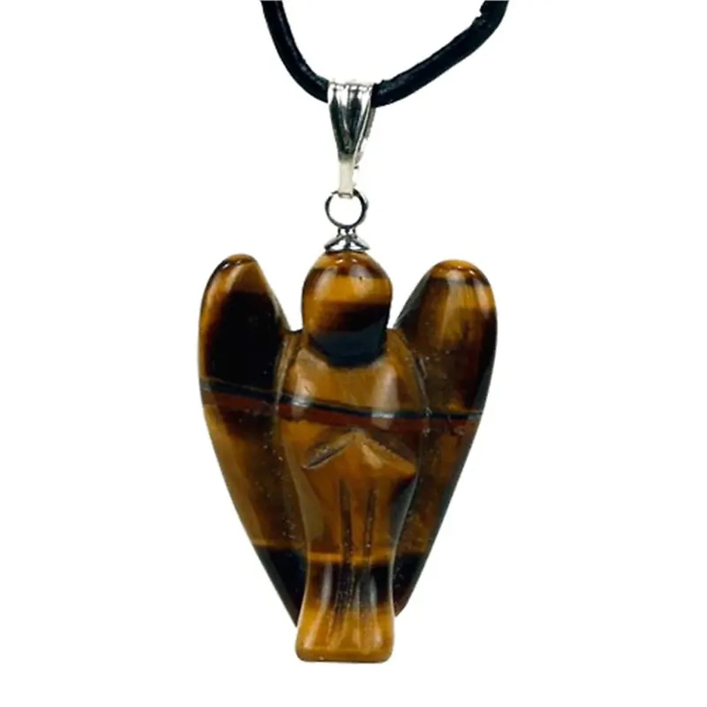 Pendentif Ange Oeil du Tigre | 3 cm