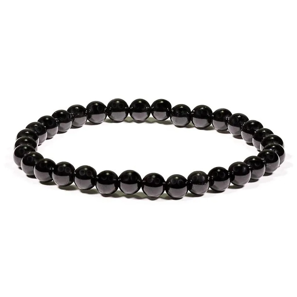 Bracelet de tourmaline noire | 0.5 cm