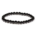 Bracelet de tourmaline noire | 0.5 cm