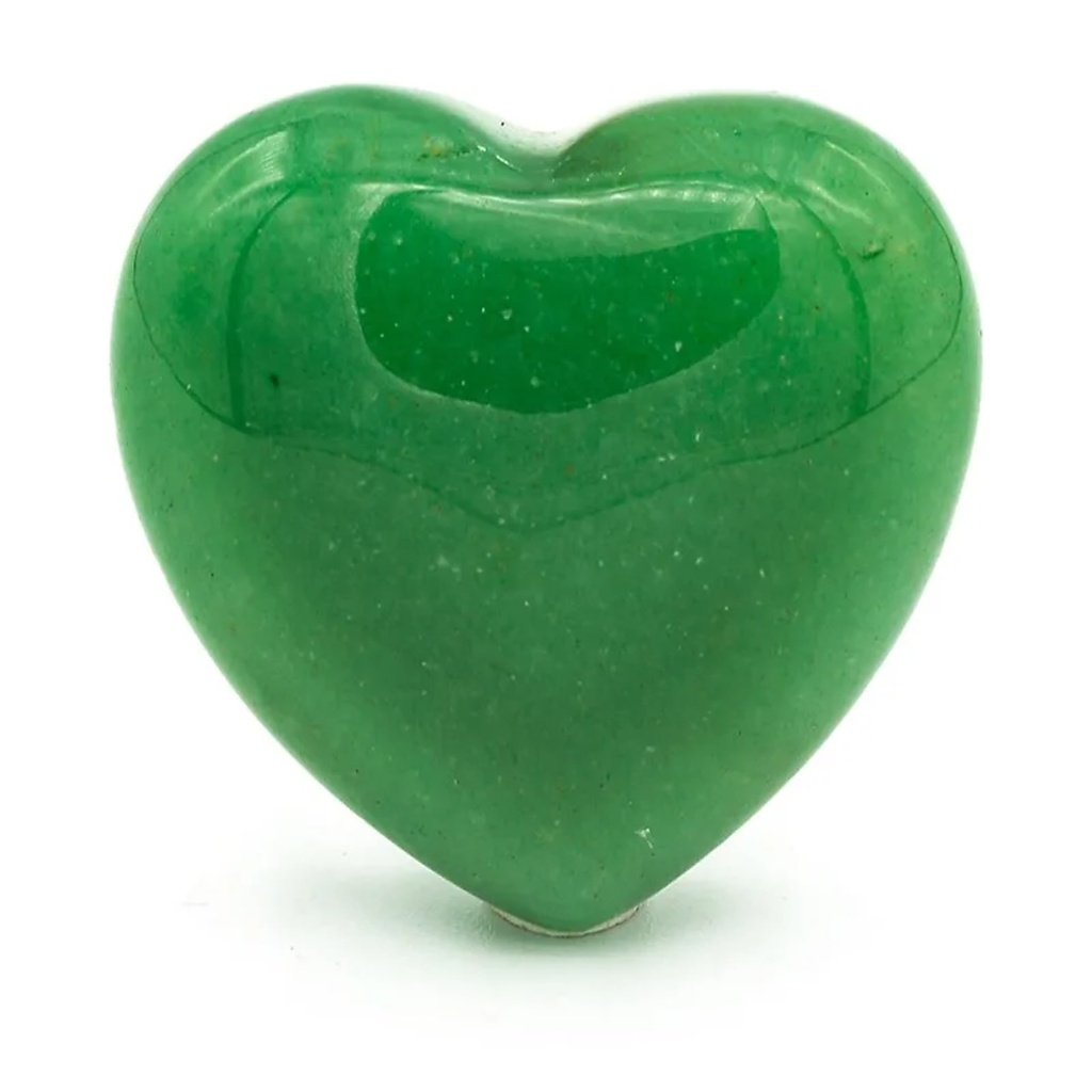 Pierres de souci coeurs Aventurine | 3.0 cm