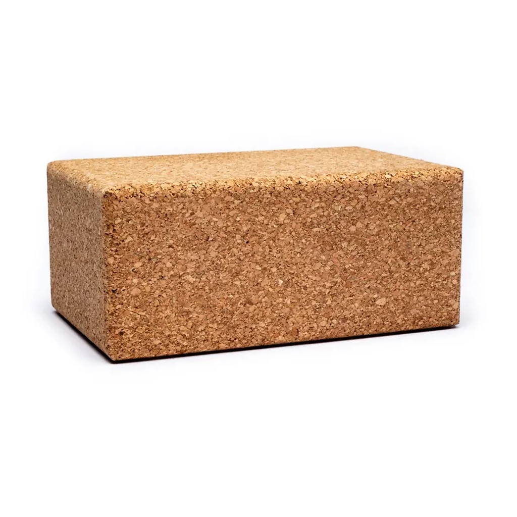 [8719172838145] Blocs de Yoga en liège | 22.7x15x10 cm