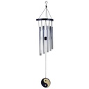 Carillons à vent Ying Yang 5 tubes | 35 cm