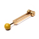 Diapason 3ème Chakra couleur or | 9.5cm