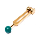 Diapason 4ème Chakra couleur or | 10cm