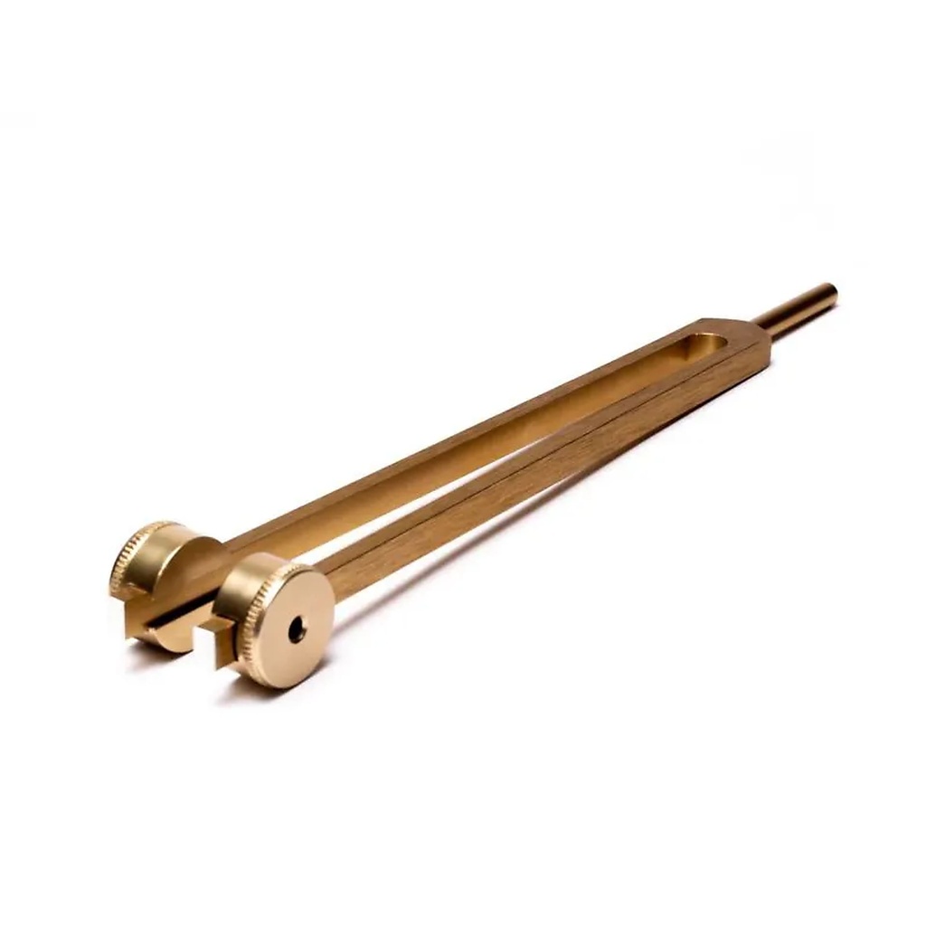 Diapason des nerfs 50 Hz couleur or | 14cm