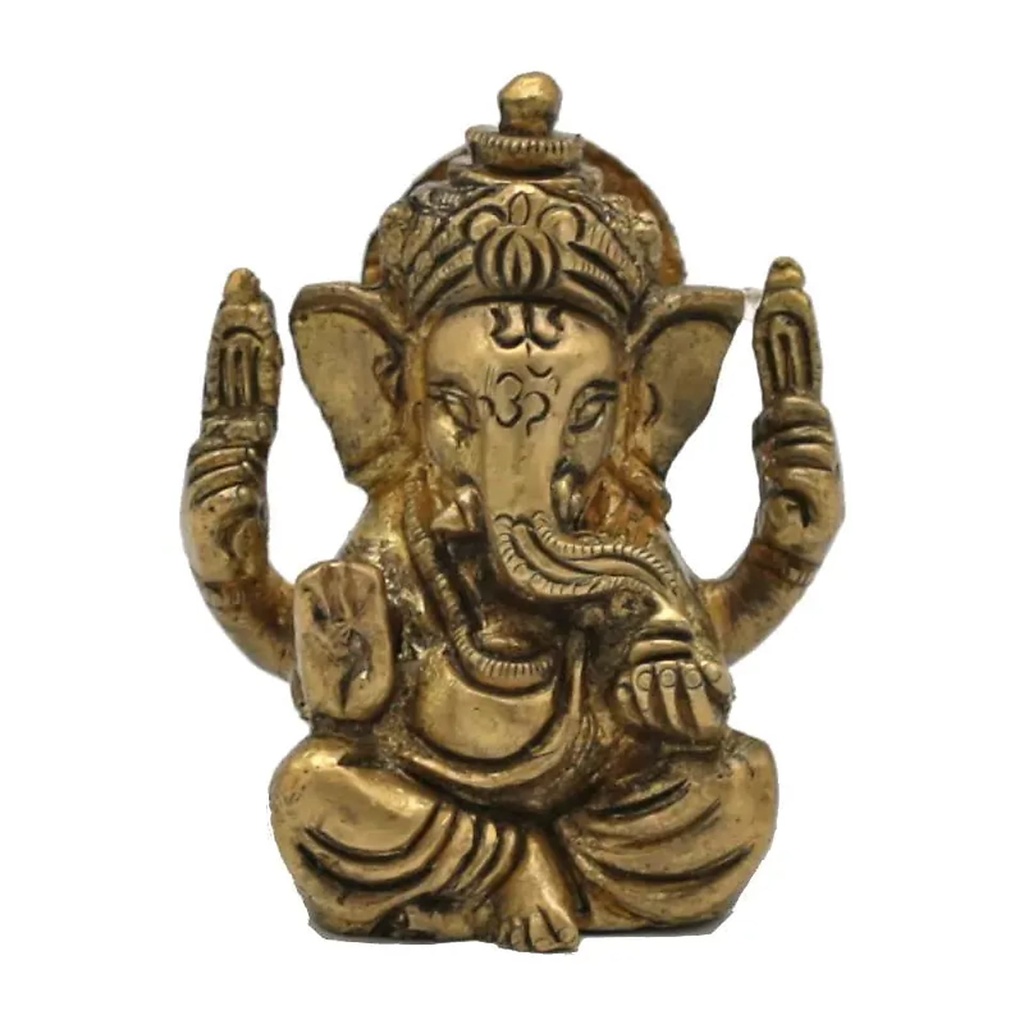 Ganesh laiton miniature | 116 g; 5 cm