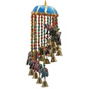 Mobile avec 15 éléphants | 10x40 cm