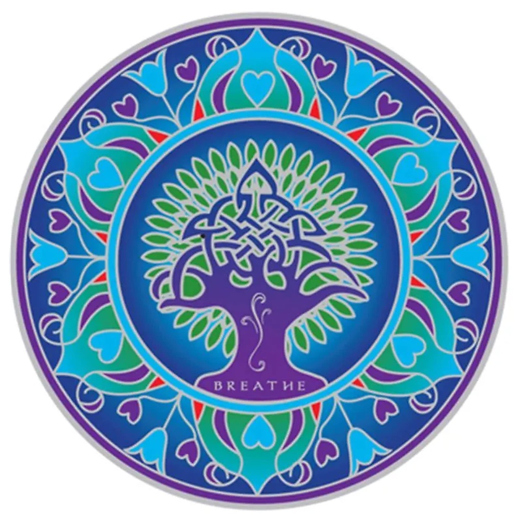 Adhésif fenêtre  Earth Mandala | 14 cm