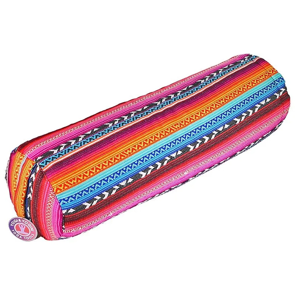 Bolster de Yoga tribal brillant cylindrique | 60x16 cm;±2300 g
