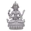 Bouddha de la compassion Chenrezig | 550 g; 14x11x24 cm