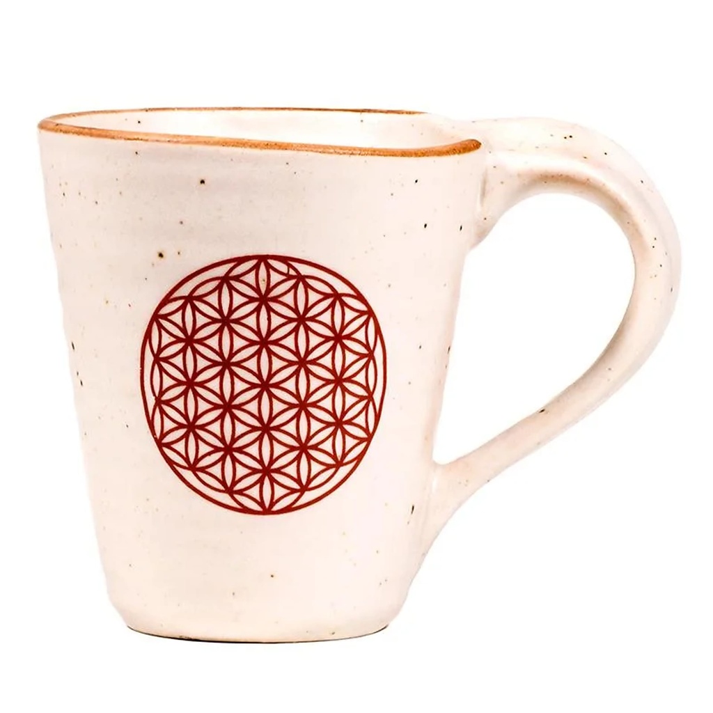 Mug thé et café fleur de Vie | 350 ml