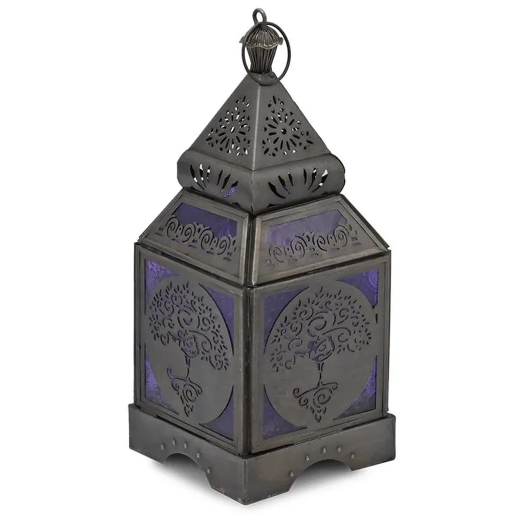 [8719497610587] Eclairage d’ambiance Oriental Yoga Tree -- 9.5x23 cm