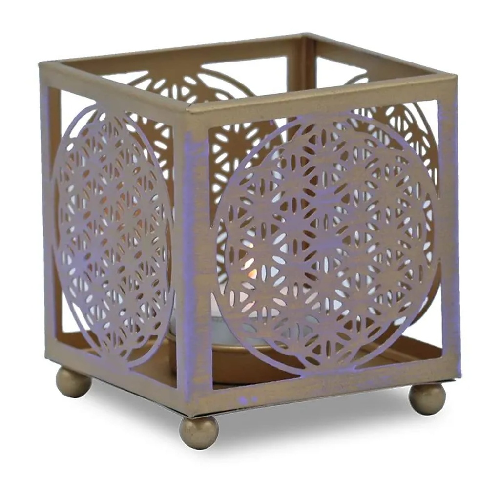 Eclairage d’ambiance Fleur de Vie | 8x8 cm