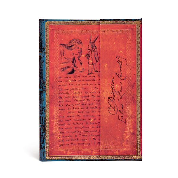 Carnets à couverture rigide - Lewis Carroll, Alice au Pays des Merveilles - Midi - Ligné