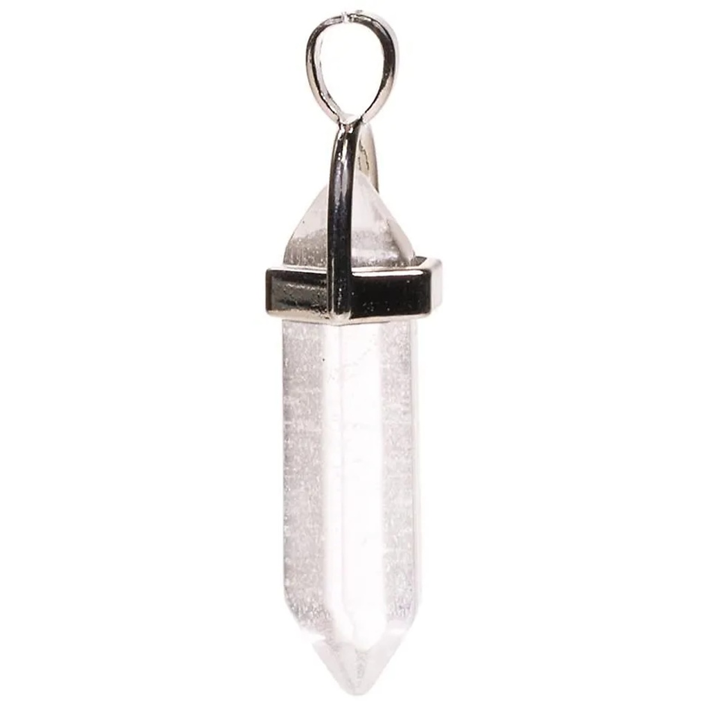 Pendentif Cristal de Roche | 4 cm