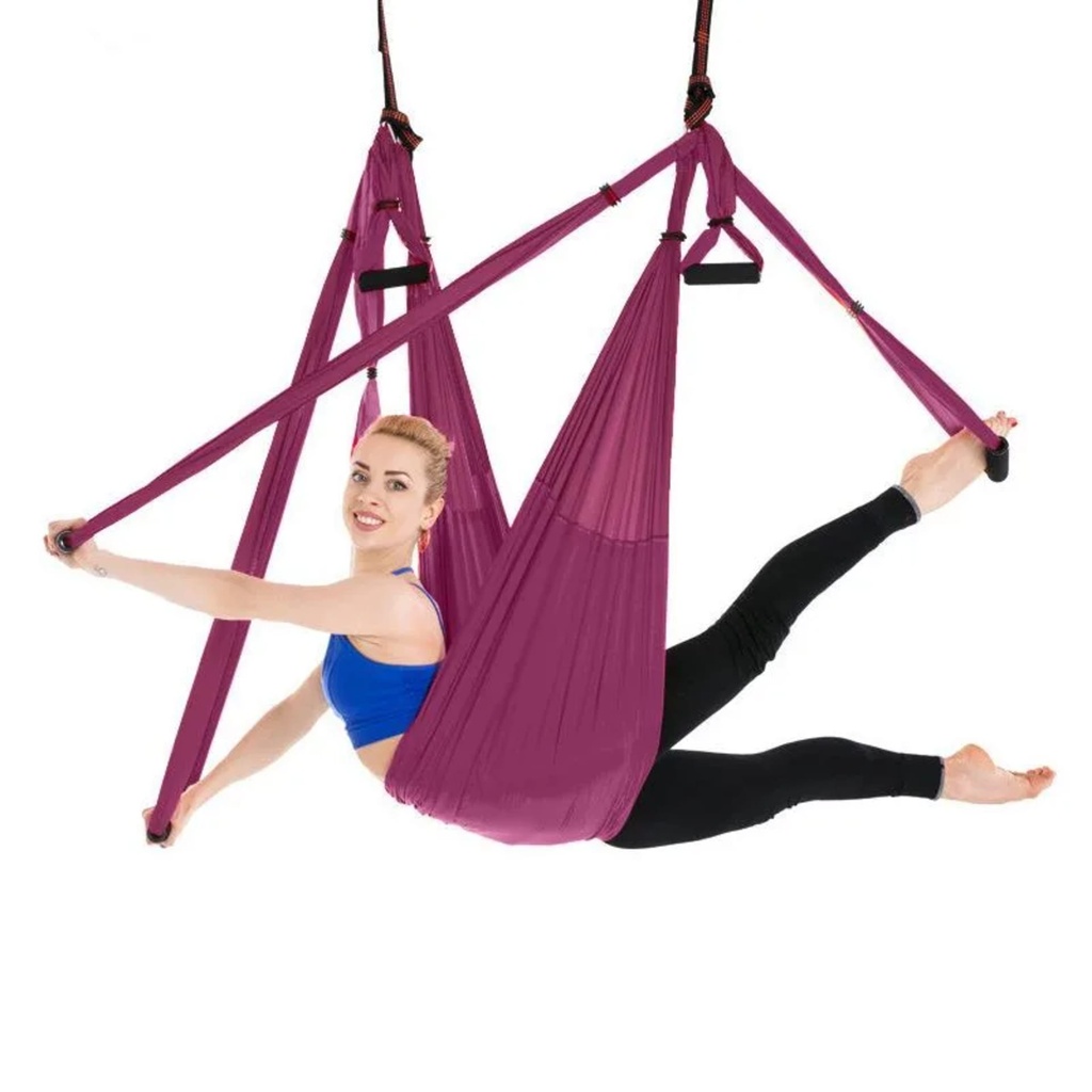 Yoga swing violet -- 250x150 cm