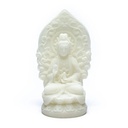 Quan Yin statuette blanche | 12 cm