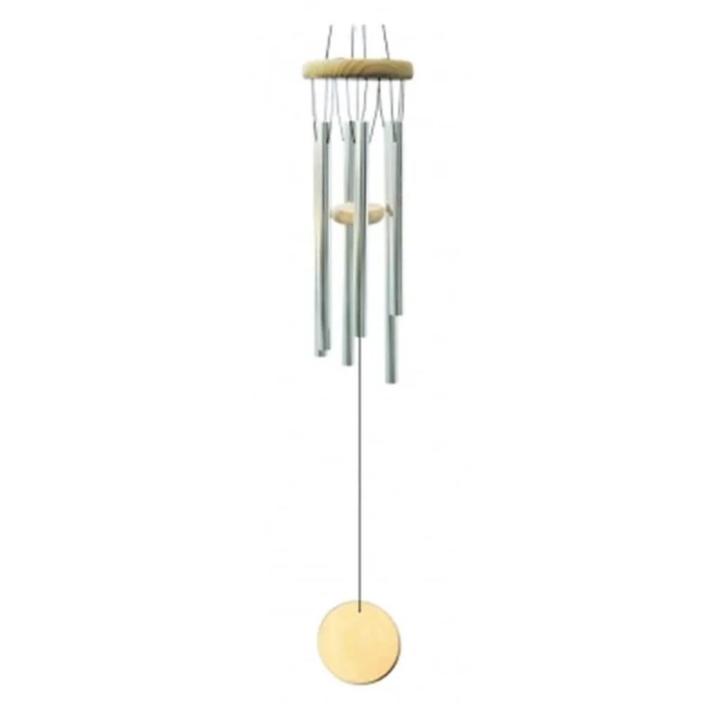 Carillon à vent 5 tubes et bois | 45 cm