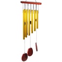 Carillon à vent 12 tubes et bois | 70 cm