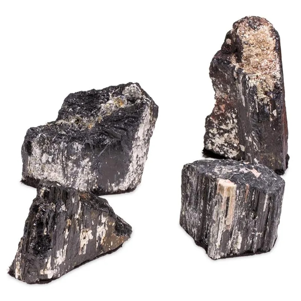 Pierre de tourmaline brute qualité B -- ±1000 g