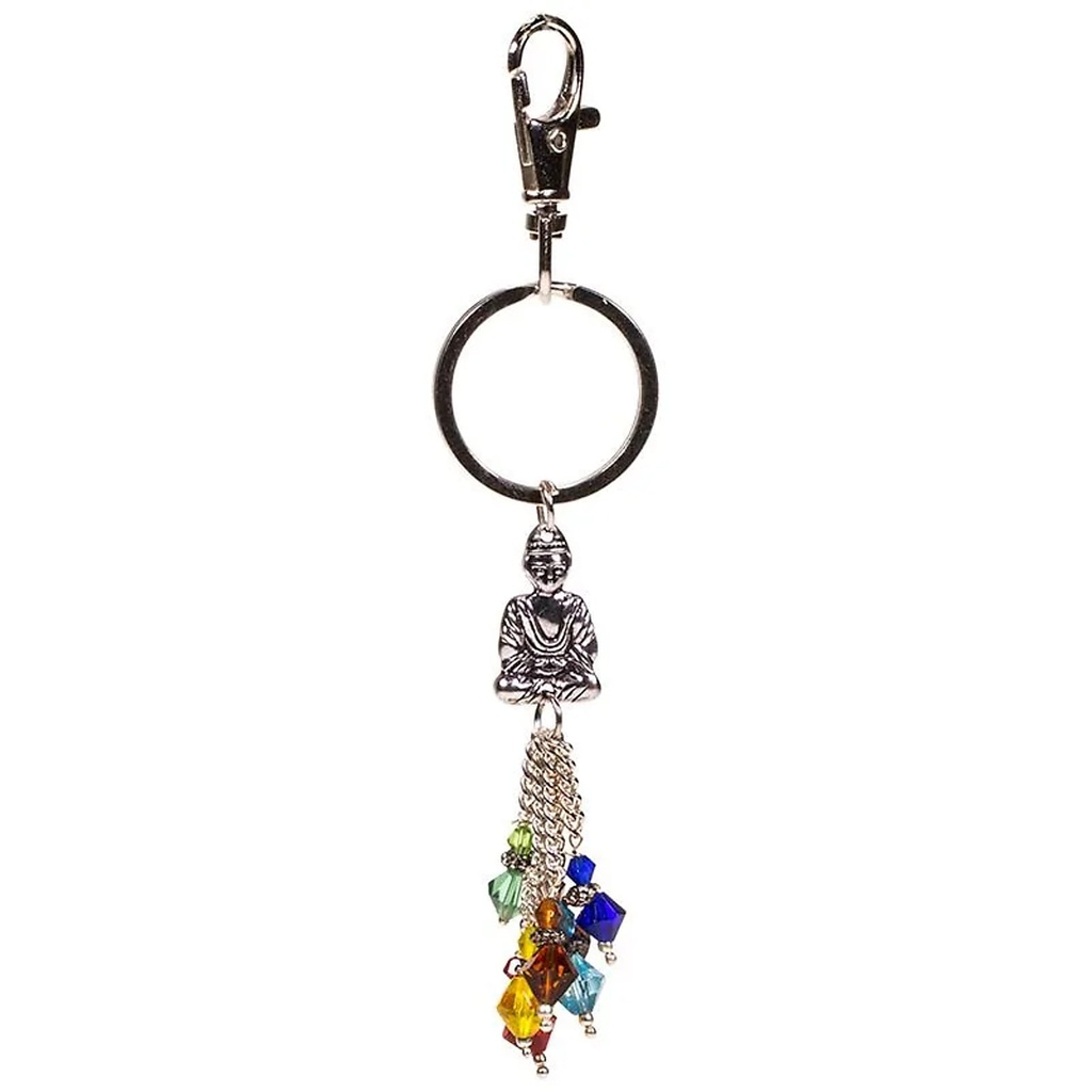 Porte-clés chakra bouddha | 14 cm