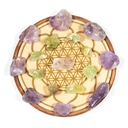 Grille de cristal Guérison | 15.5cm