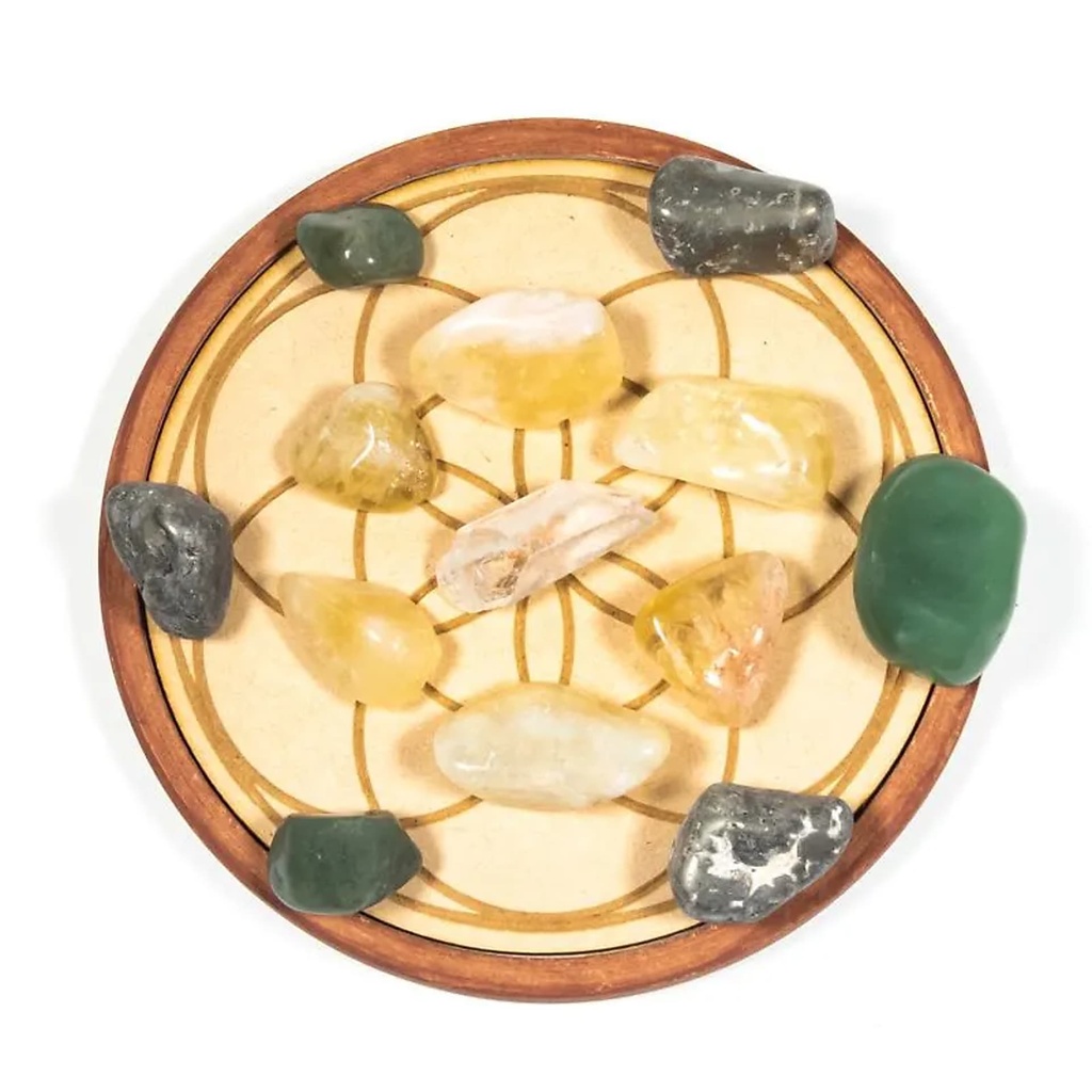 Grille de cristal Prospérité | 15.5cm