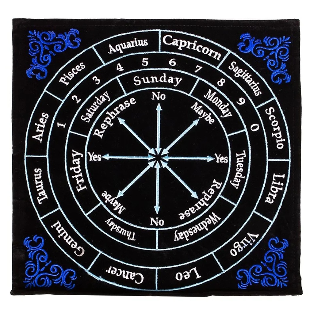 Tapis pendulaire astrologie | 30x30 cm
