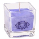 Bougie parfumée à la cire de colza écologique | ±260 g; 6x6x6 cm