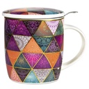 Tasse à thé infuseur Patchwork |  ±400 ml