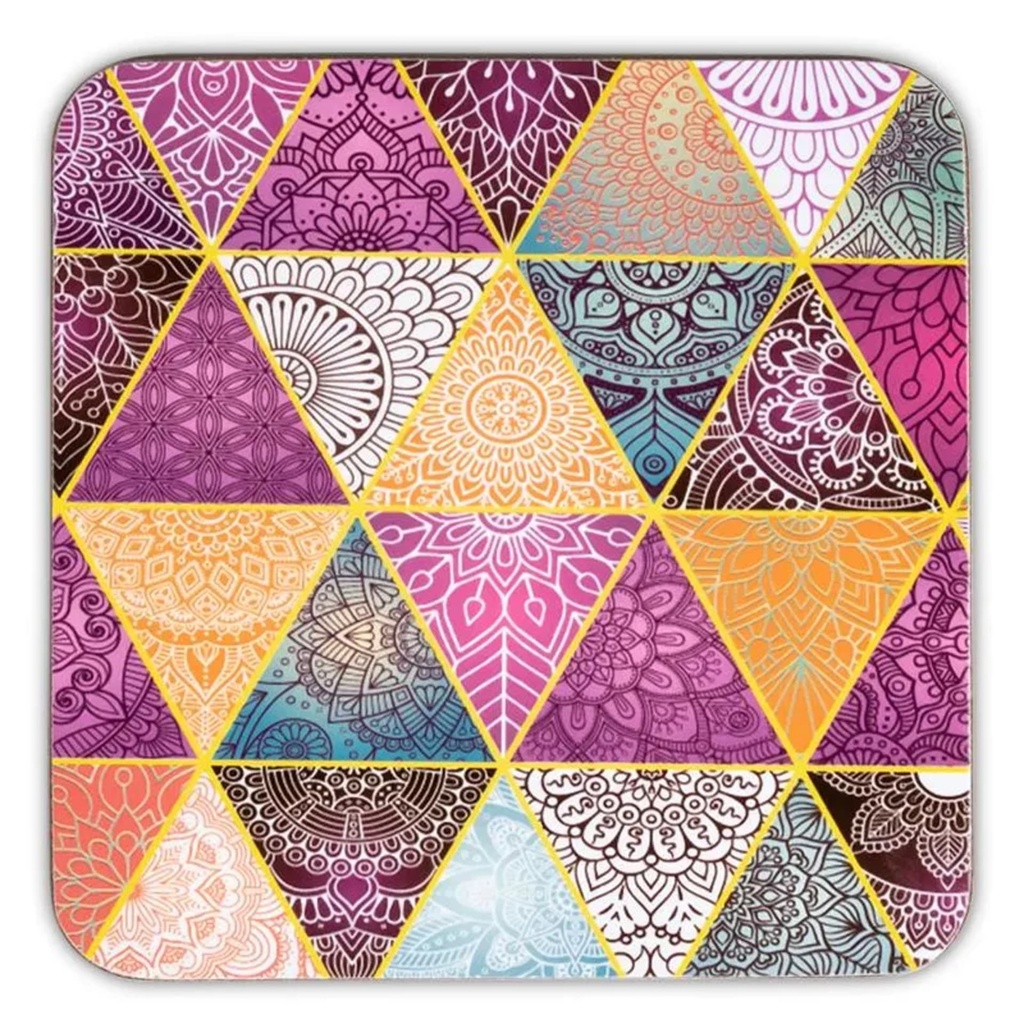 Sous-verres Patchwork lot de 6