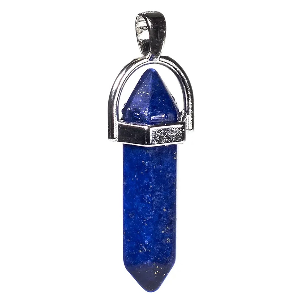 Pendentif lapis lazuli (coloré) | 4cm