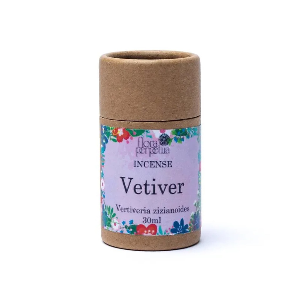 Encens à base d'herbe Vétiver | 5 g; 30 ml