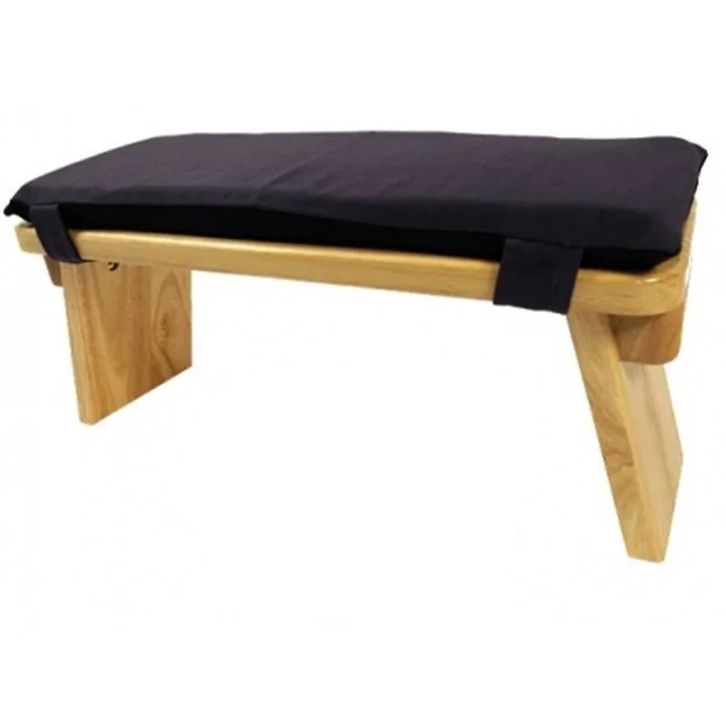 Coussin de banc de méditation indigo | 48x17x3 cm